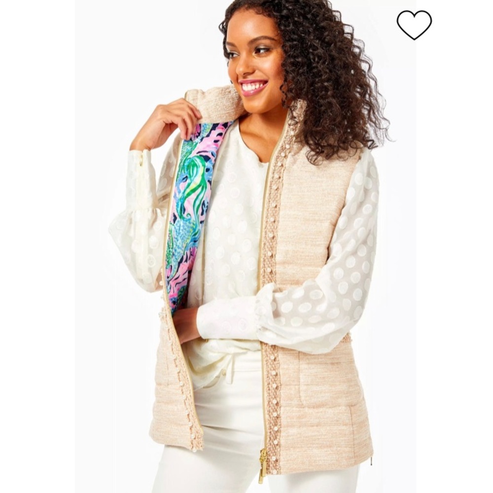 NWT Noella Puffer Vest by Lilly Pulitzer - Medium